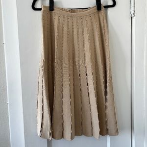 Alice + Olivia Mid A-Line Skirt